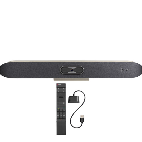 Poly Studio X50 All-In-One Video Bar with IR Remote Kit (No Radio GSA/TAA Compliant)