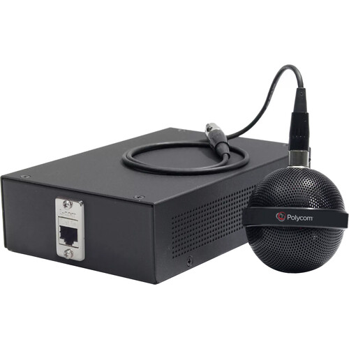 Poly IP-Based Ceiling Microphone (Black)
