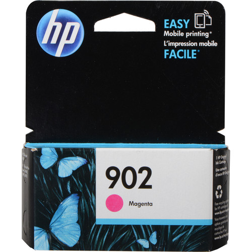 HP 902 Magenta Ink Cartridge T6L90AN#140 B&H Photo Video