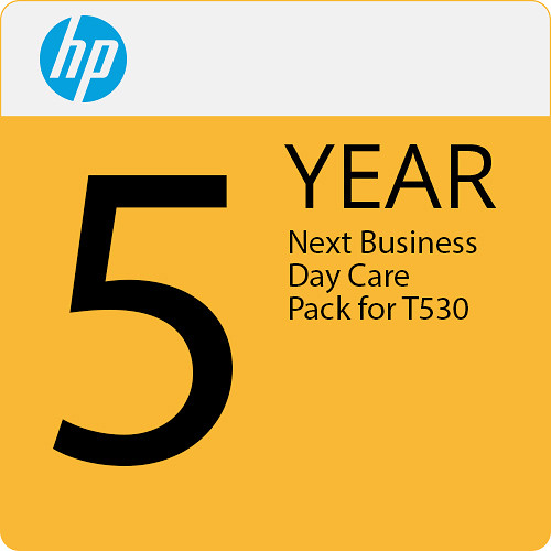 HP 5-Year Next Business Day Onsite Support Plan for Printers
