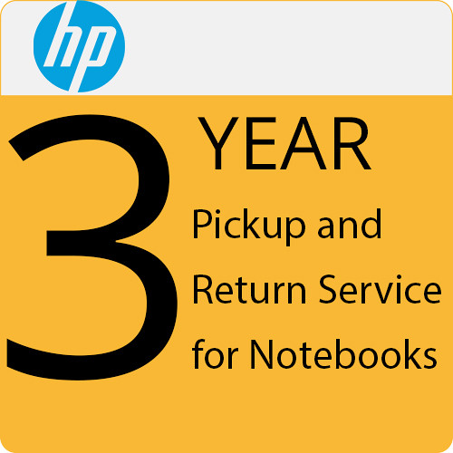 HP 3Year Pickup and Return Service for Notebooks U9BA4E B&H