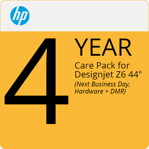 HP 4-Year Next Business Day Onsite Support with Media Retention for Printers