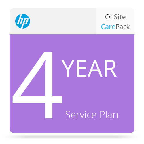 HP 4-Year Next Business Day Support with Media Retention for DesignJet Z3200