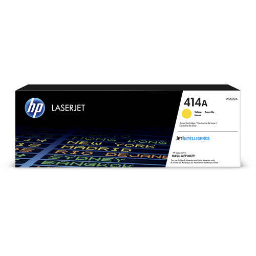 HP 414A Yellow LaserJet Toner Cartridge