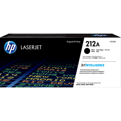 HP 212A Black Original LaserJet Toner Cartridge with JetIntelligence