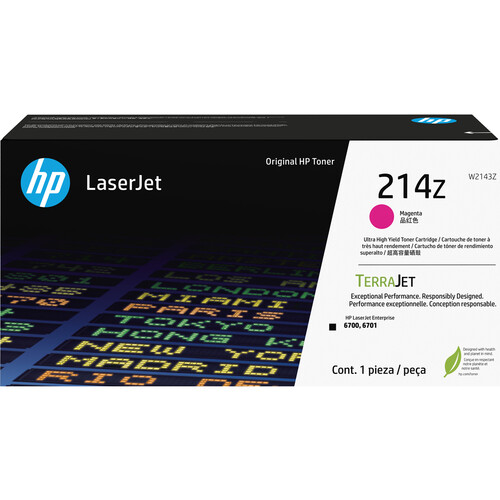 HP 214Z Ultrahigh Yield Magenta Original LaserJet Toner Cartridge
