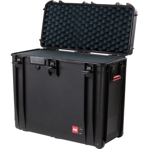 HPRC 4800WF Wheeled Hard Case with Cubed Foam HPRC4800WCUBBLK