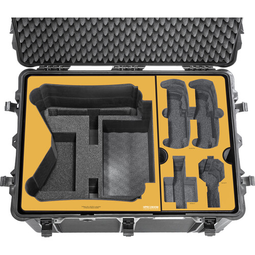 HPRC Wheeled Hard-Shell Case with Foam Insert for DJI Matrice 350 RTK