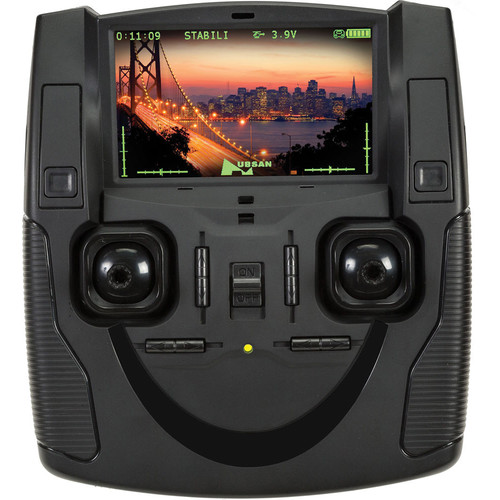 HUBSAN 4Channel, 2.4GHz Transmitter with FPV Screen H107DA05