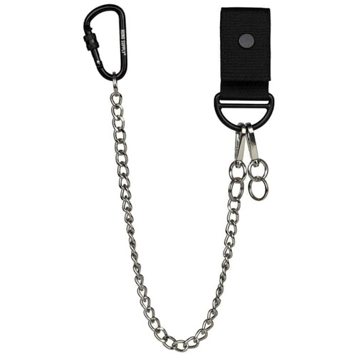 Hung Supply Heavy Metal Carabiner Keychain (Black)