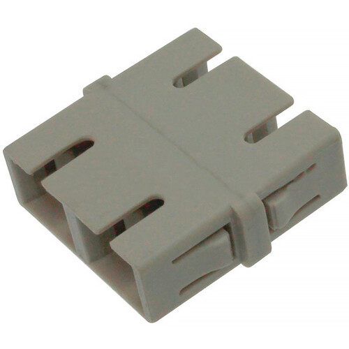 Camplex SC to SC Multi-Mode Duplex Fiber Optic Coupler Adapter (Single Bronze Sleeve)