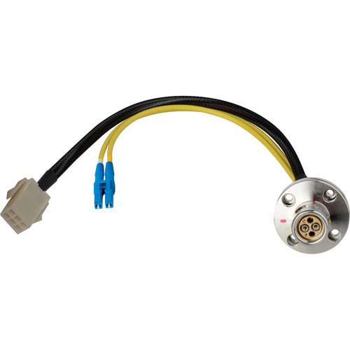 Camplex 6' Lemo FMW to Duplex LC Fiber & 6-Pin Amp Power Inline Breakout Cable
