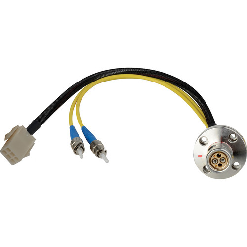 Camplex 6' Lemo FMW to Duplex ST Fiber & 6-Pin Amp Power Inline Breakout Cable
