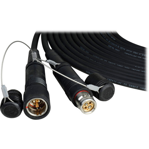 Camplex Lemo FUW Male to Lemo PUW Female Outside Broadcast Fiber Camera Cable (75')