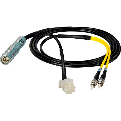 Camplex 6' Lemo FUW to Duplex ST Fiber/6-Pin AMP Power In-Line Breakout Cable