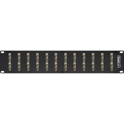 Camplex 24-Port Duplex ST Single-Mode Fiber Feedthrough Rackmount Panel