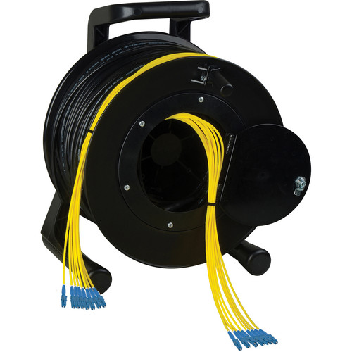 Camplex 8-Channel LC Single-Mode Fiber Tactical Reel (1000')
