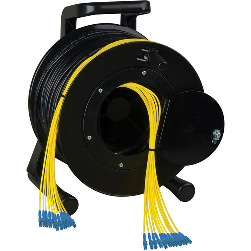 Camplex 12-Channel LC Single-Mode Fiber Tactical Reel (1750')
