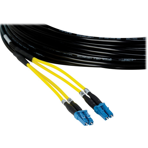Camplex Four-Channel LC Single-Mode Fiber Tactical Snake Cable (500')