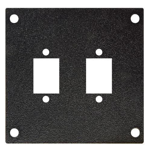 Camplex Quad LC Fiber Feedthroughs Pre-Punched Frame Module for HY45 System