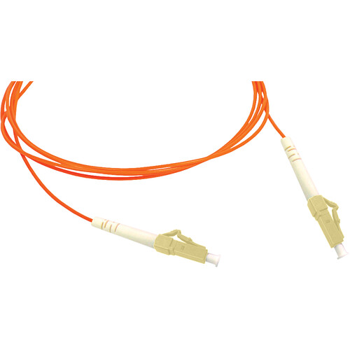 Camplex Simplex LC to LC Multimode Fiber Optic Patch Cable (3.28' Orange)