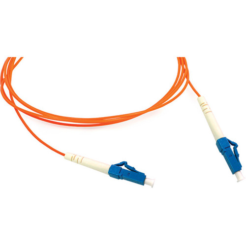 Camplex Simplex LC to LC Multimode Fiber Optic Patch Cable (328' Orange)