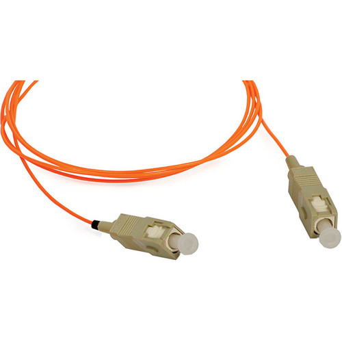 Camplex Simplex SC to SC Multimode Fiber Optic Patch Cable (16.4' Orange)