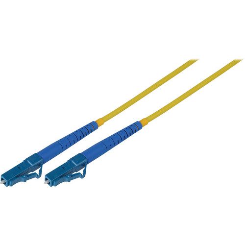 Camplex Simplex LC to LC Singlemode Fiber Optic Patch Cable (164' Yellow)