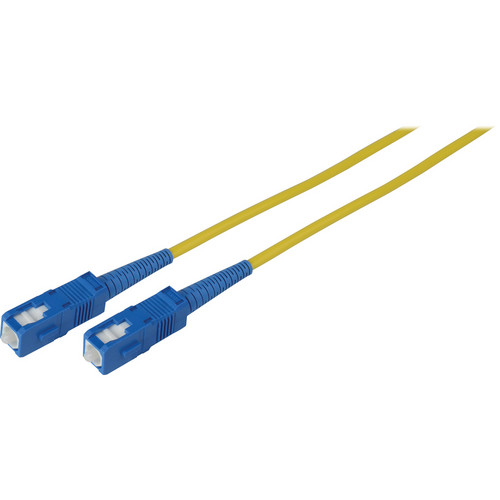 Camplex Simplex SC to SC Singlemode Fiber Optic Patch Cable (32.8' Yellow)