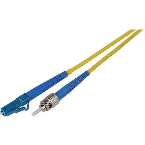 Camplex Simplex ST to LC Singlemode Fiber Optic Patch Cable (9.9' Yellow)