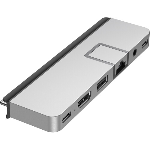 HYPER DUO PRO 7-in-2 USB-C Hub (Silver)