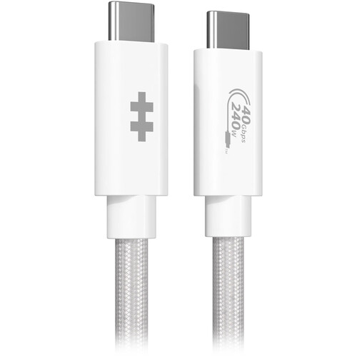 HYPER HyperDrive Next USB4 USB-C Cable (4' White)