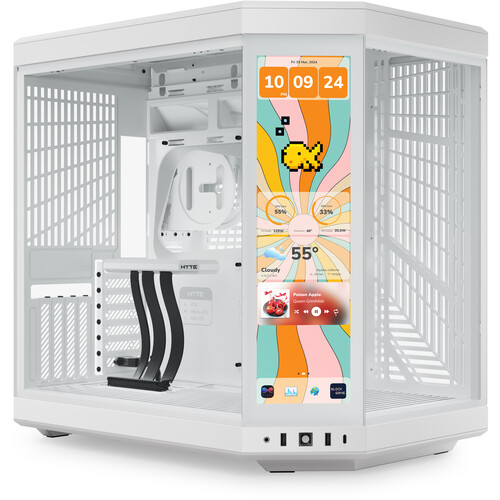 HYTE Y70 Touch Infinite Mid-Tower Case (Snow White)