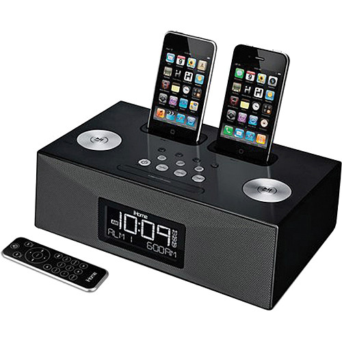 iphone dock clock radio