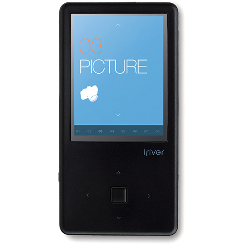 iRiver E150 MP3 Player (8GB, Black) E1508B B&H Photo Video