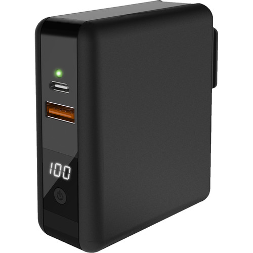 I/OMagic 9000mAh Super AC Dual Port + Qi Wireless Charging Power Bank