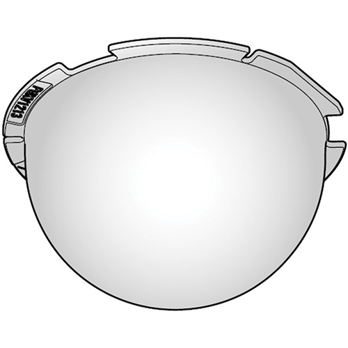 i-PRO WV-CF5SA Smoke Dome Cover for WV-SFN631L/611L and WV-SF538/539 Dome Cameras