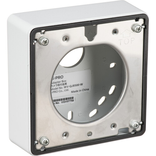 i-PRO WV-QJB500-W Adapter Box (White)