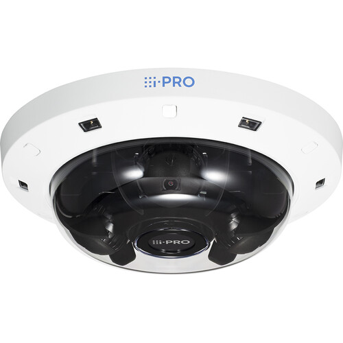 i-PRO WV-S8573L 25MP Outdoor 3-Sensor Network Dome Camera with Night Vision (Clear Dome)