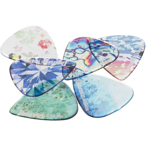 Ibanez Kaleido Guitar Picks (Medium-Heavy 6-Pack)