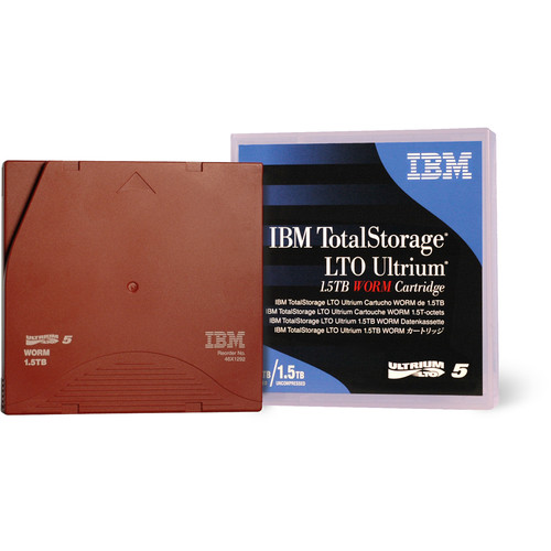 IBM LTO Ultrium 5 WORM Data Cartridge (1.5/3.0TB)