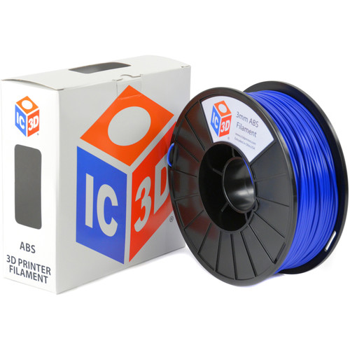 IC3D Industries 3mm ABS Filament (1kg Blue)
