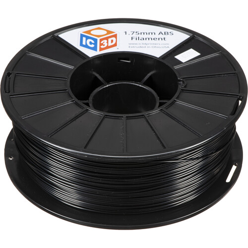 IC3D Industries 1.75mm ABS Filament (1kg Black)