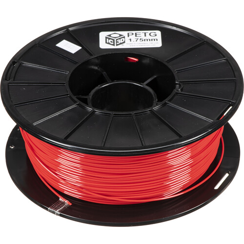 IC3D Industries 1.75mm PETG Filament (1kg Red)