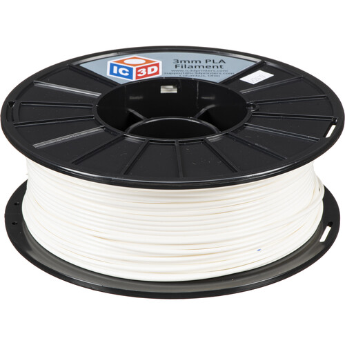 IC3D Industries 2.85mm PLA Filament (1kg White)