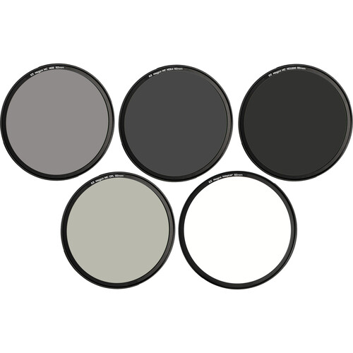 Ice Magco 82mm Filter Stack Set with MC CPL ND8 ND64 ND1000 with Magnetic Adapter Ring
