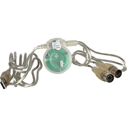 Icon Pro Audio MidiPort 5-Pin MIDI I/O to USB-A Interface Cable