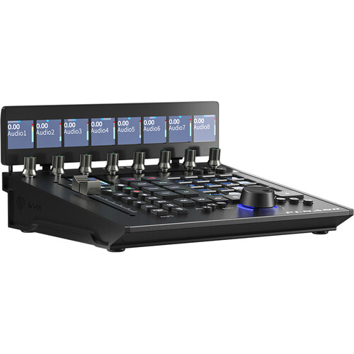 Icon Pro Audio P1-Nano Compact DAW Control Surface Bundle with D5 Display