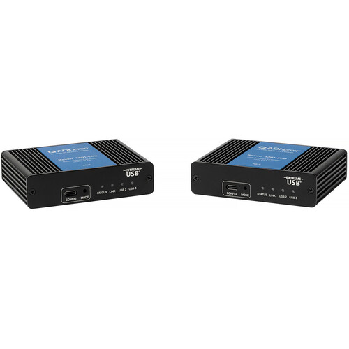 Icron Raven 3301-ECO Single-Port Cat 5e USB Extender System (328' Black)