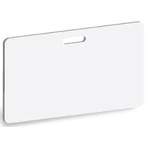 IDC CR-80 Blank PVC Cards with Landscape Slot (30 mil 500 Cards)